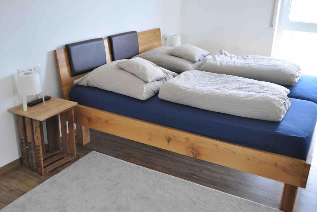 3 Zimmer Neubauwohnung In Der Schwaebischen Toskana Lowenstein Bagian luar foto